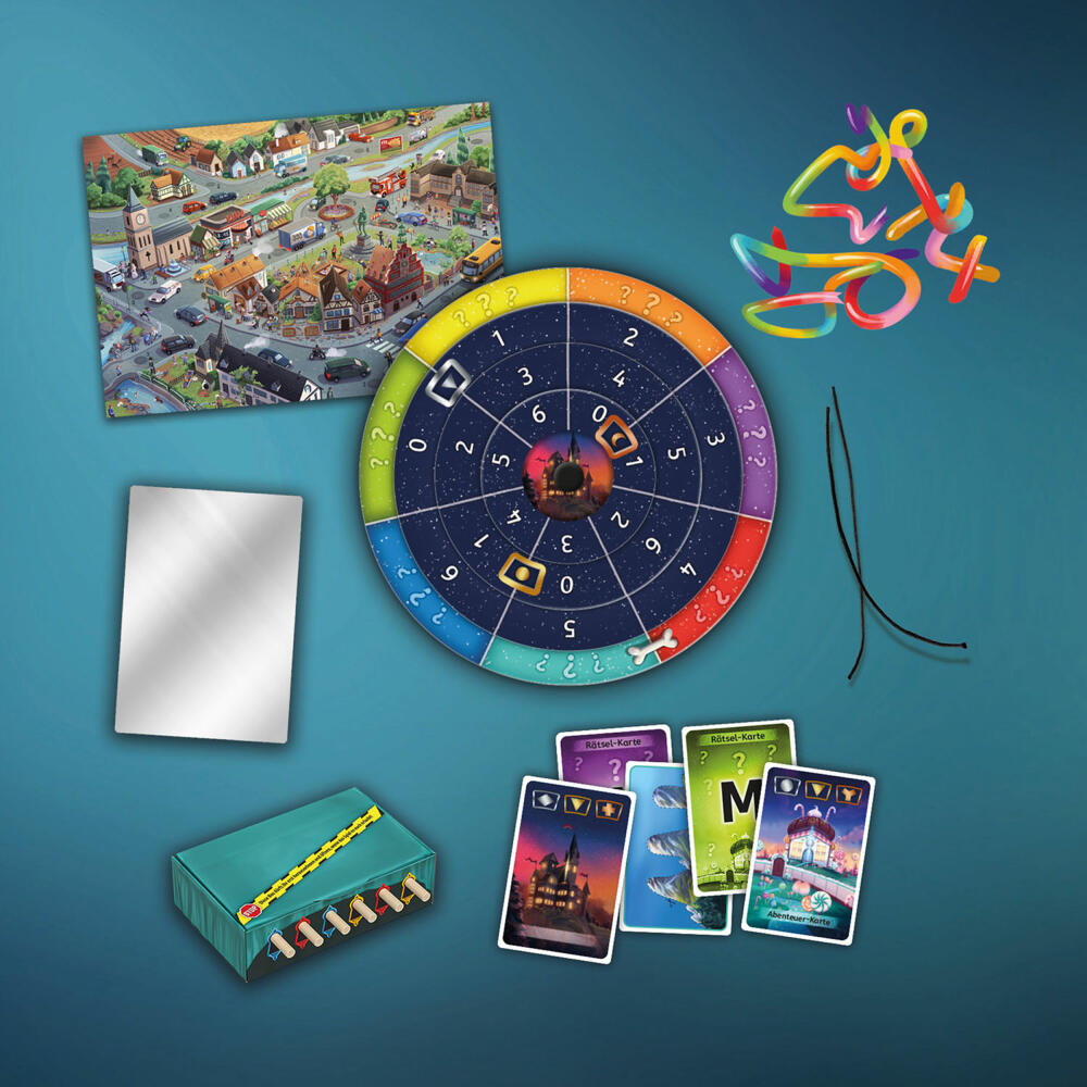 KOSMOS EXIT Das Spiel Family: Schloss Gemeinstein Mission Candyland, Escape Room Spiel, Abenteuerspiel, ab 8 Jahren, 684662
