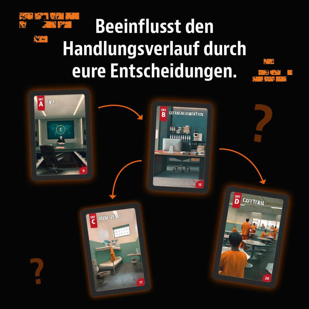 KOSMOS Masters of Crime Inkognito, Krimispiel, Gesellschaftsspiel, ab 14 Jahren, 683832
