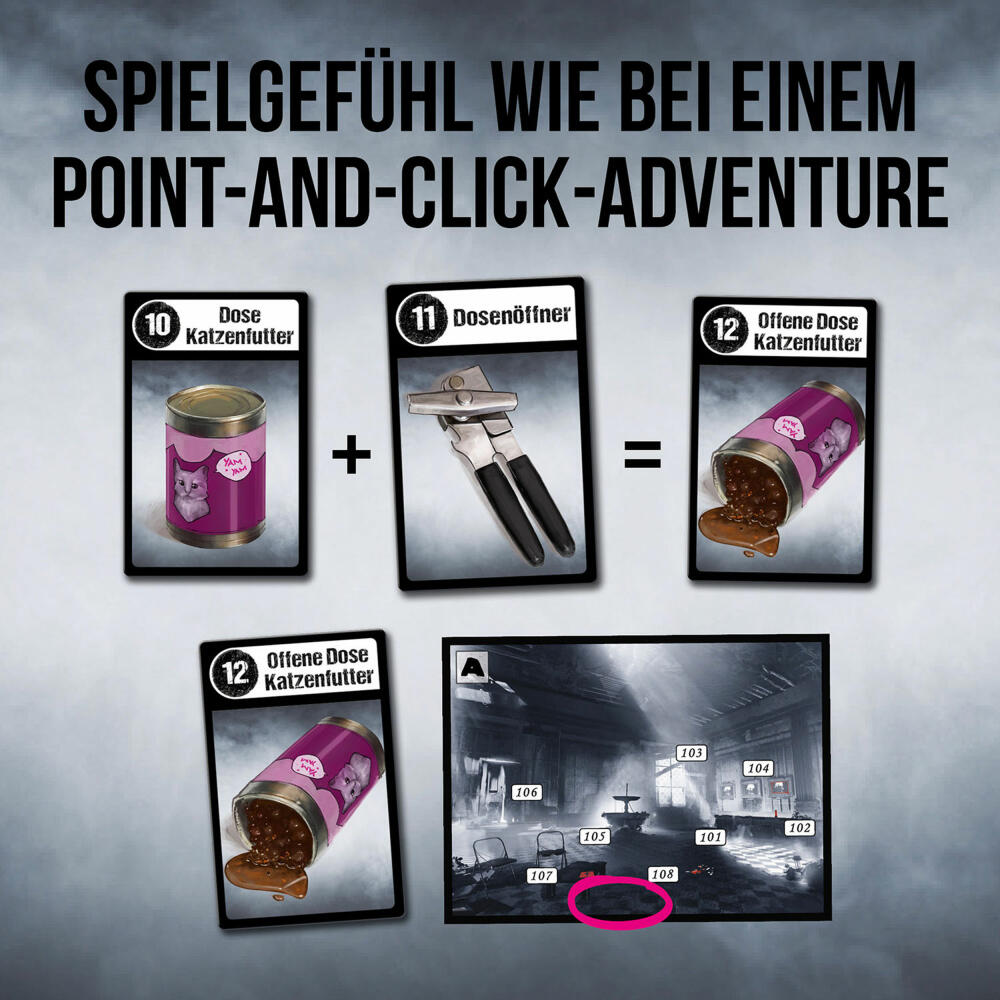 KOSMOS Adventure Games Family Dimension Fünf-Sieben, Abenteuerspiel, Familienspiel, ab 8 Jahren, 684242