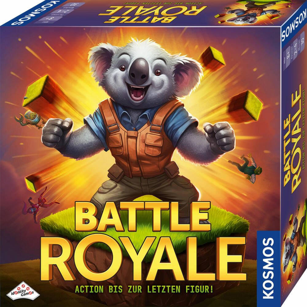 KOSMOS Battle Royale, Familienspiel, Gesellschaftsspiel, Strategiespiel, ab 8 Jahren, 684037
