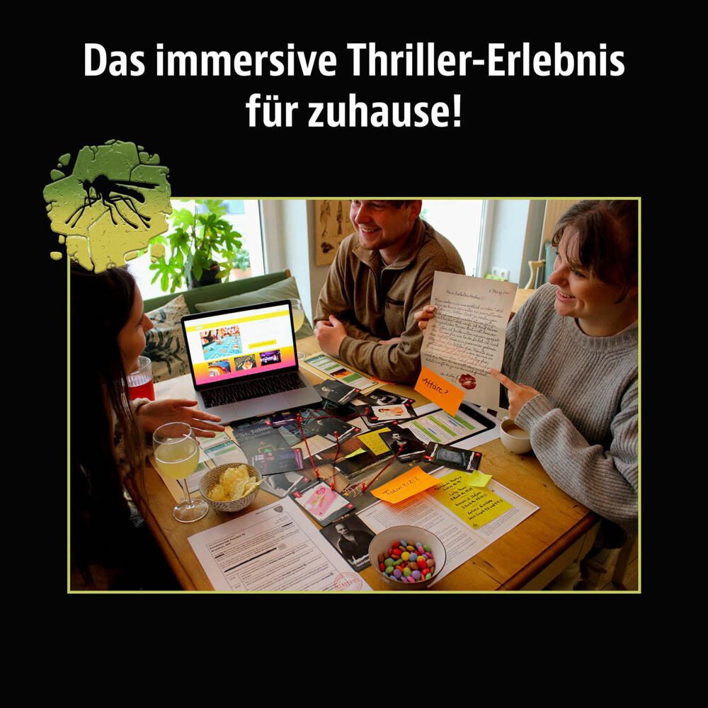 KOSMOS Masters of Crime Mosquito, Krimispiel, Gesellschaftsspiel, ab 14 Jahren, 684433