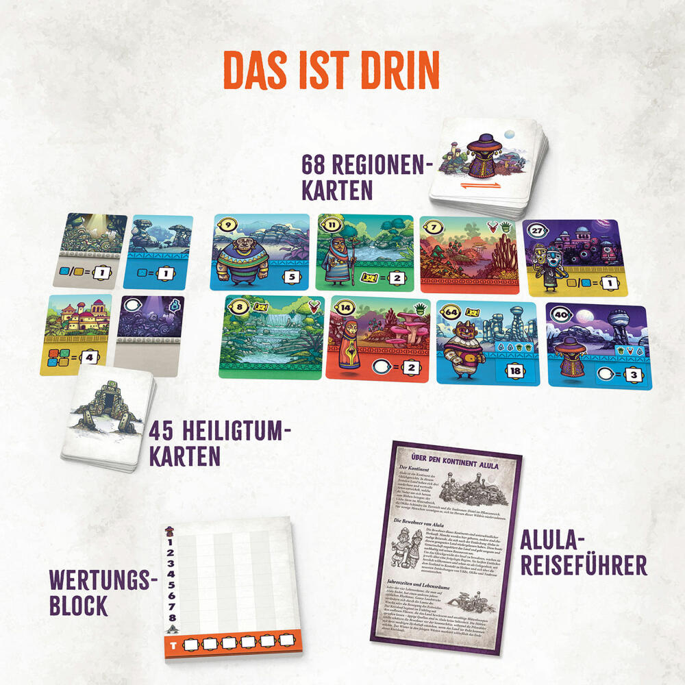 KOSMOS Faraway, Kartenspiel, Strategiespiel, Gesellschaftsspiel, ab 10 Jahren, 684709