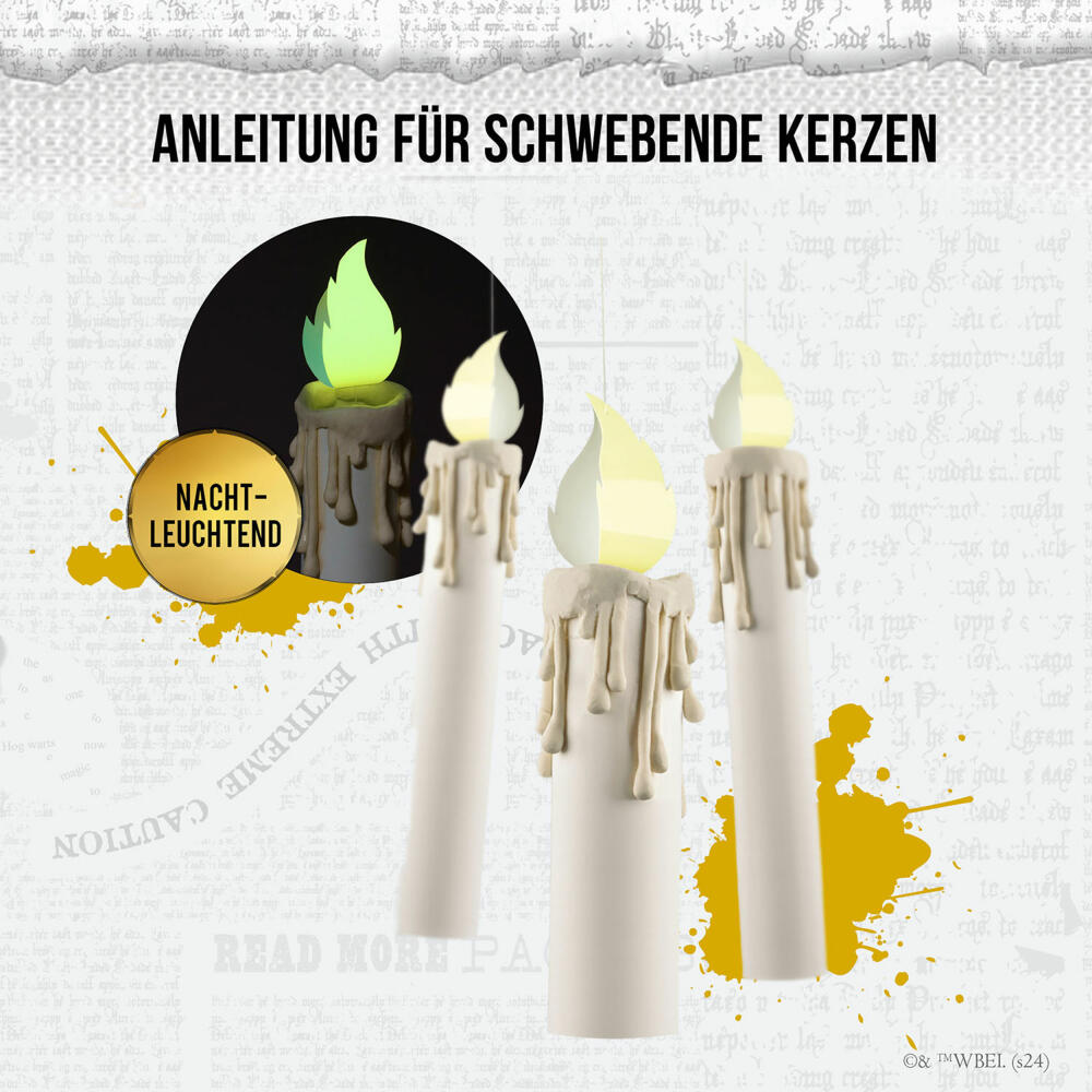 KOSMOS AllesKönnerKiste Harry Potter Bastelbox Schwebende Kerzen, Bastelset, Basteln, ab 8 Jahren, 604646