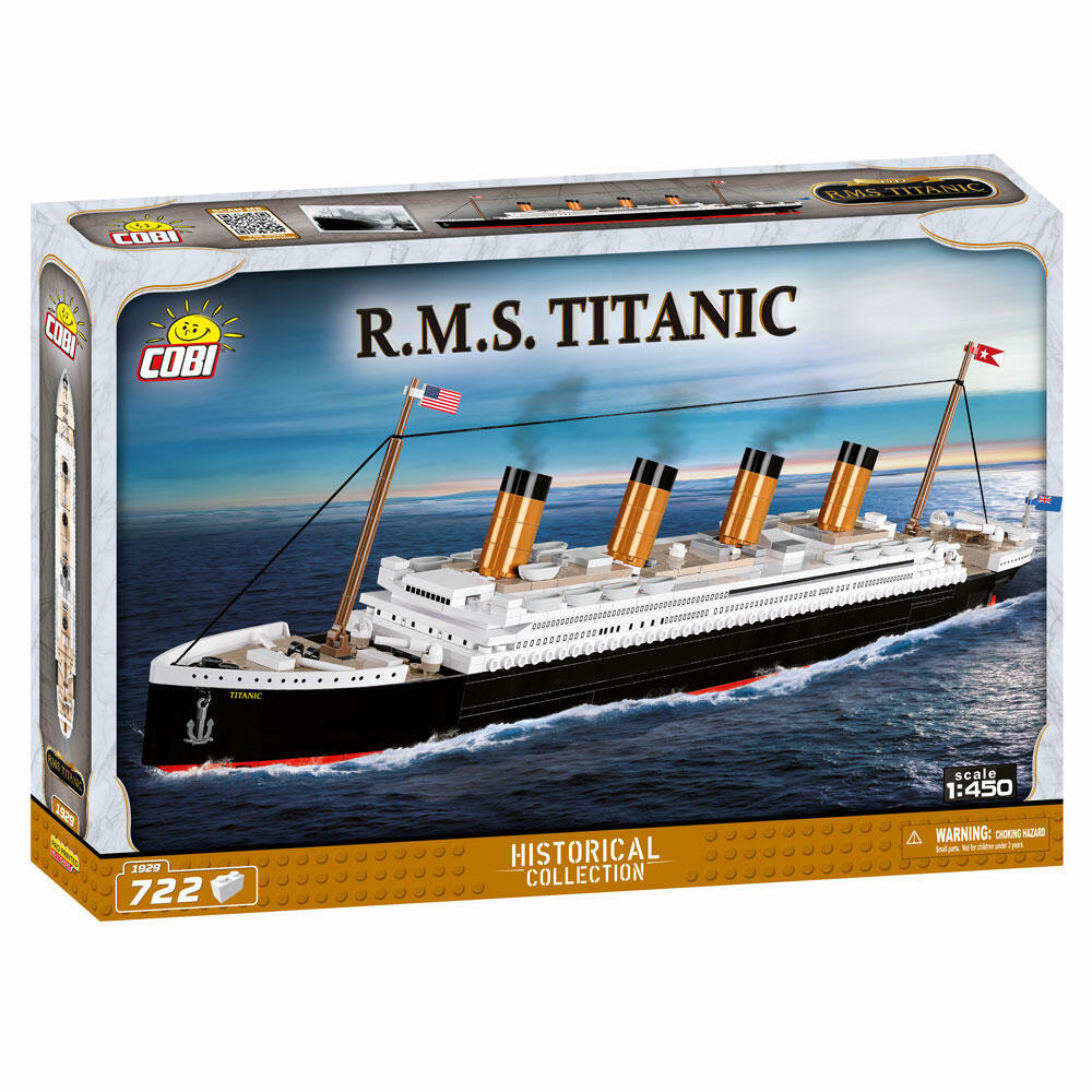COBI Historical Collection Titanic, Kreuzfahrtschiff, Schiffe, Kreuzer, Spielen, Sammeln, Modell, Konstrukstionsbausteine, Kunststoff, 720 Teile, 1929