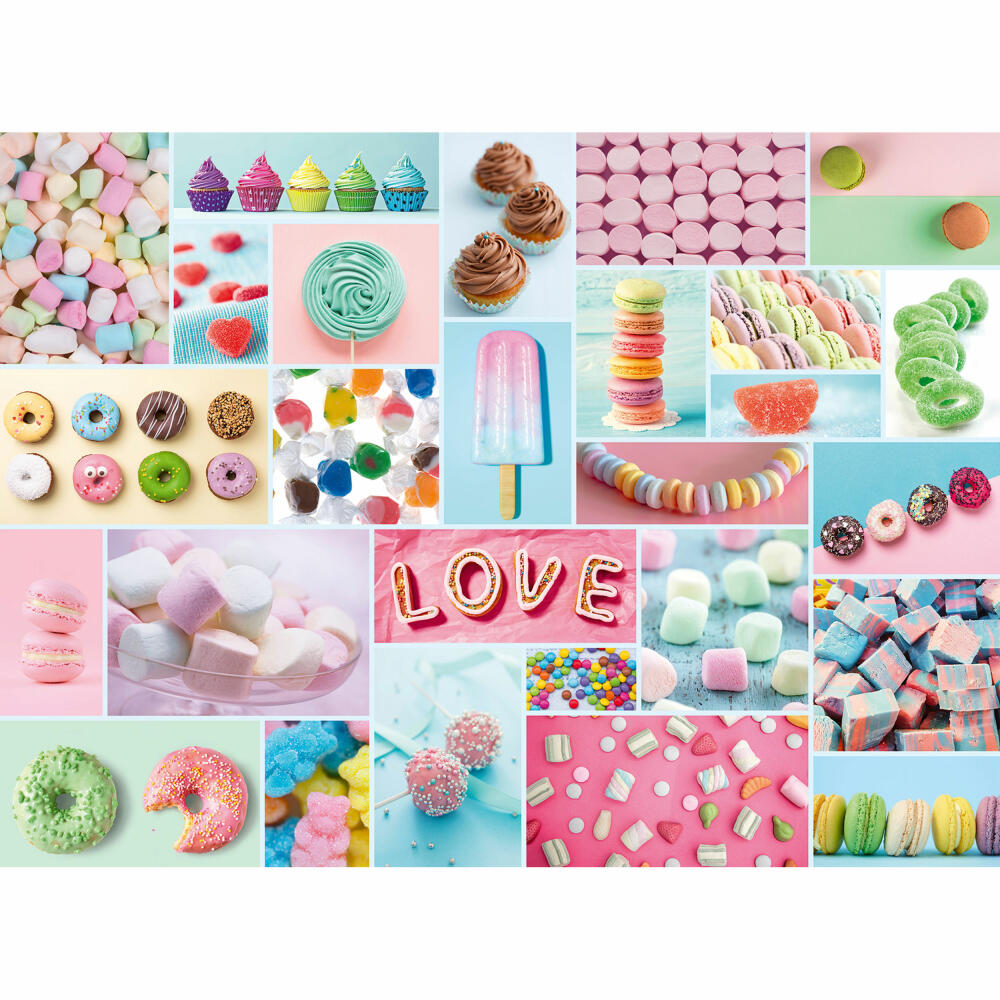 Ravensburger Puzzle Sweet Temptation, Adult Puzzle, Adult Puzzles, Standard, 500 Pieces, 16592