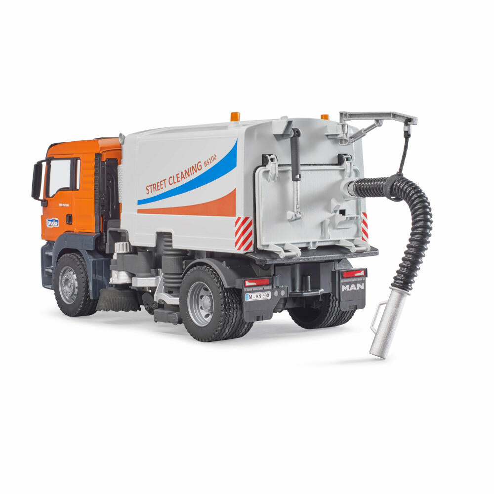 Bruder Commercial Vehicles MAN TGS Truck Street Cleaning, Sweeper, Model Vehicle, Model Vehicle, Toy, 03780