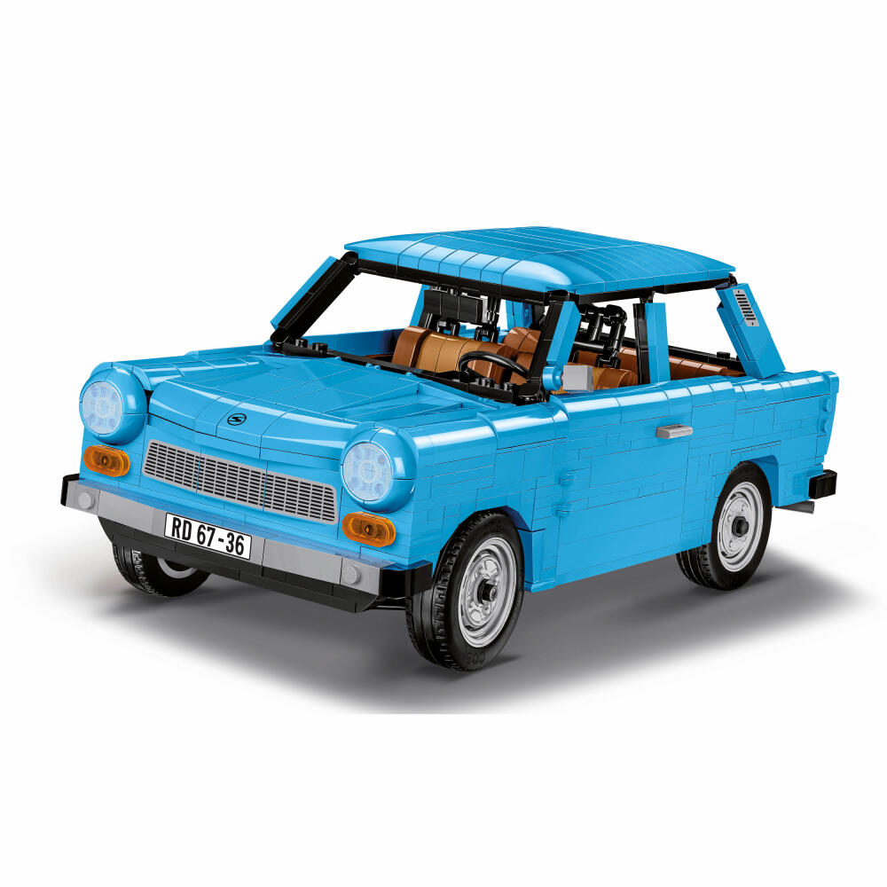 COBI Klemmbausteinset Trabant 601, Auto, Fahrzeug, Youngtimer Collection, Klemmbausteine, Kunststoff, 1420 Teile, 24331
