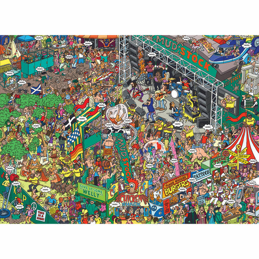 Eurographics Puzzle Oops! by Martin Berry, 500 pieces, 68 x 48 cm, 6500-5459
