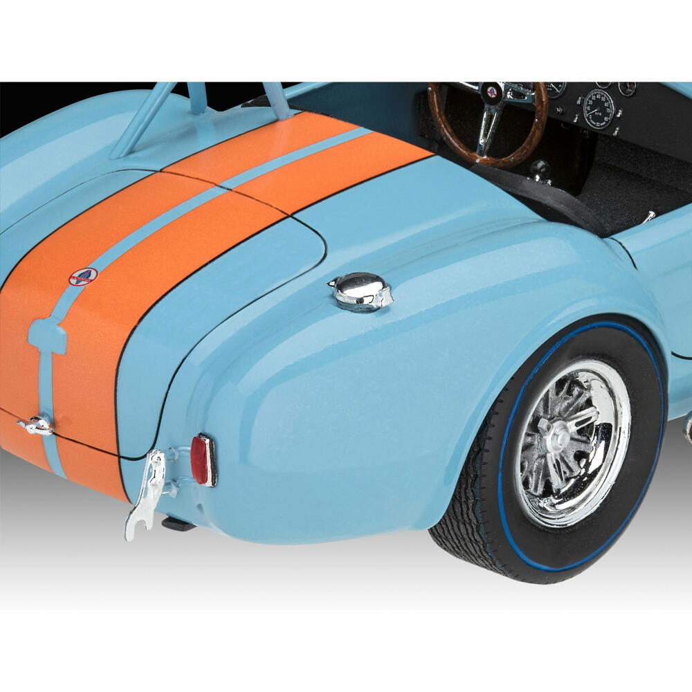 Revell Model Set 65 Shelby Cobra 427, Auto, Modellbausatz, Modell Bausatz, 93 Teile, ab 12 Jahre, 67708