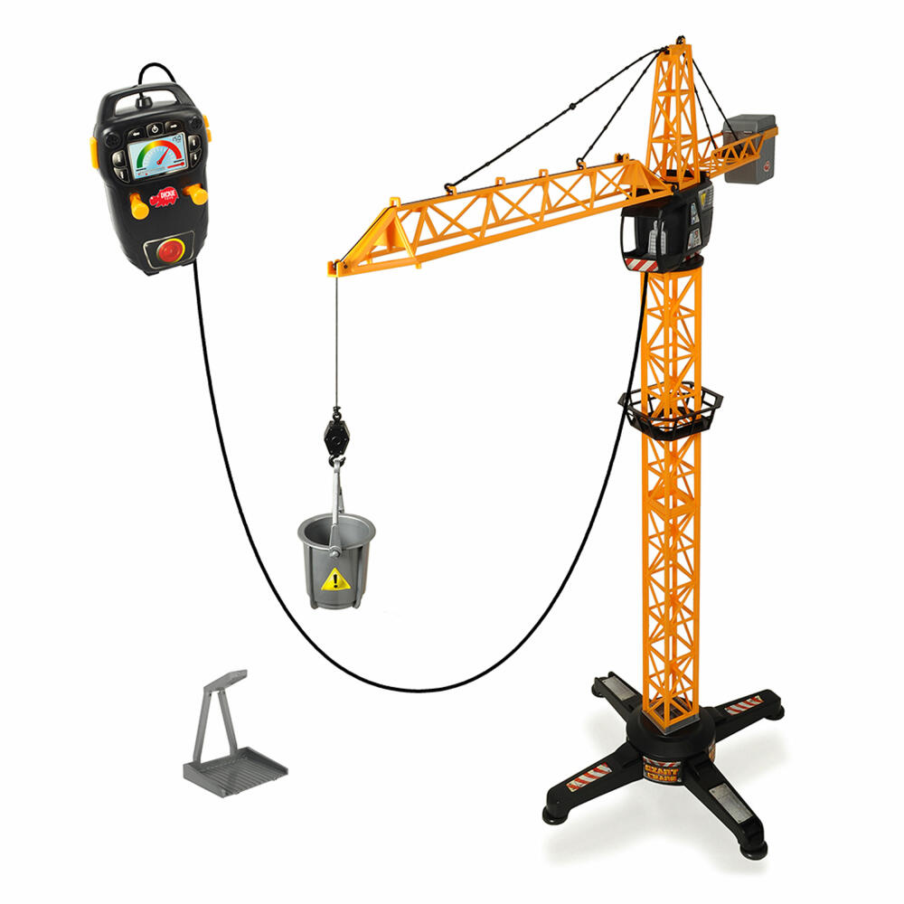 Dickie Toys Construction Crane, Construction Crane, Toy Crane, Toy, Plastic, 67.3 cm, 203462411