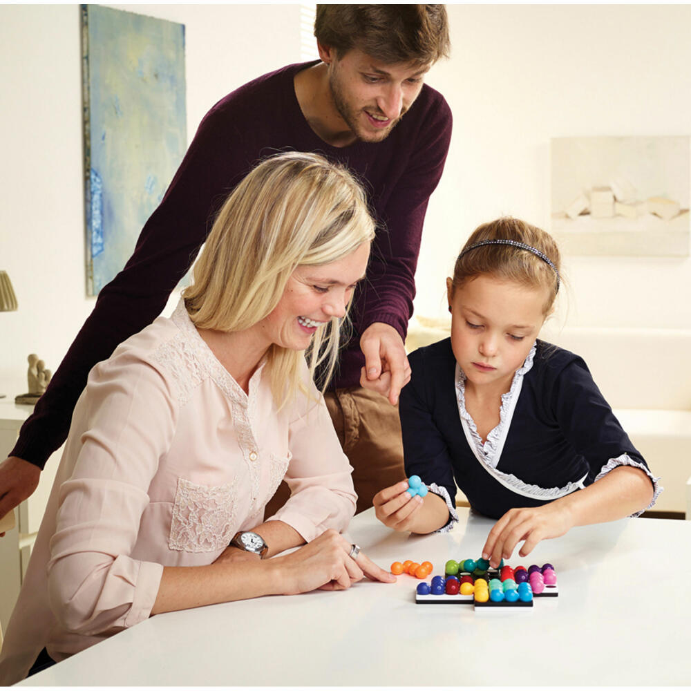 Smart Games Solitärspiel Quadrillion, Knobelspiel, Kinderspiel, Kinder Spiel, ab 7 Jahren, SG 540