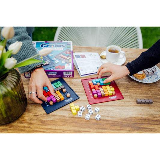 Smart Games Genius Square, Kinderspiel, Logikspiel, Lernspielzeug, ab 6 Jahren, SGHP 001 DE