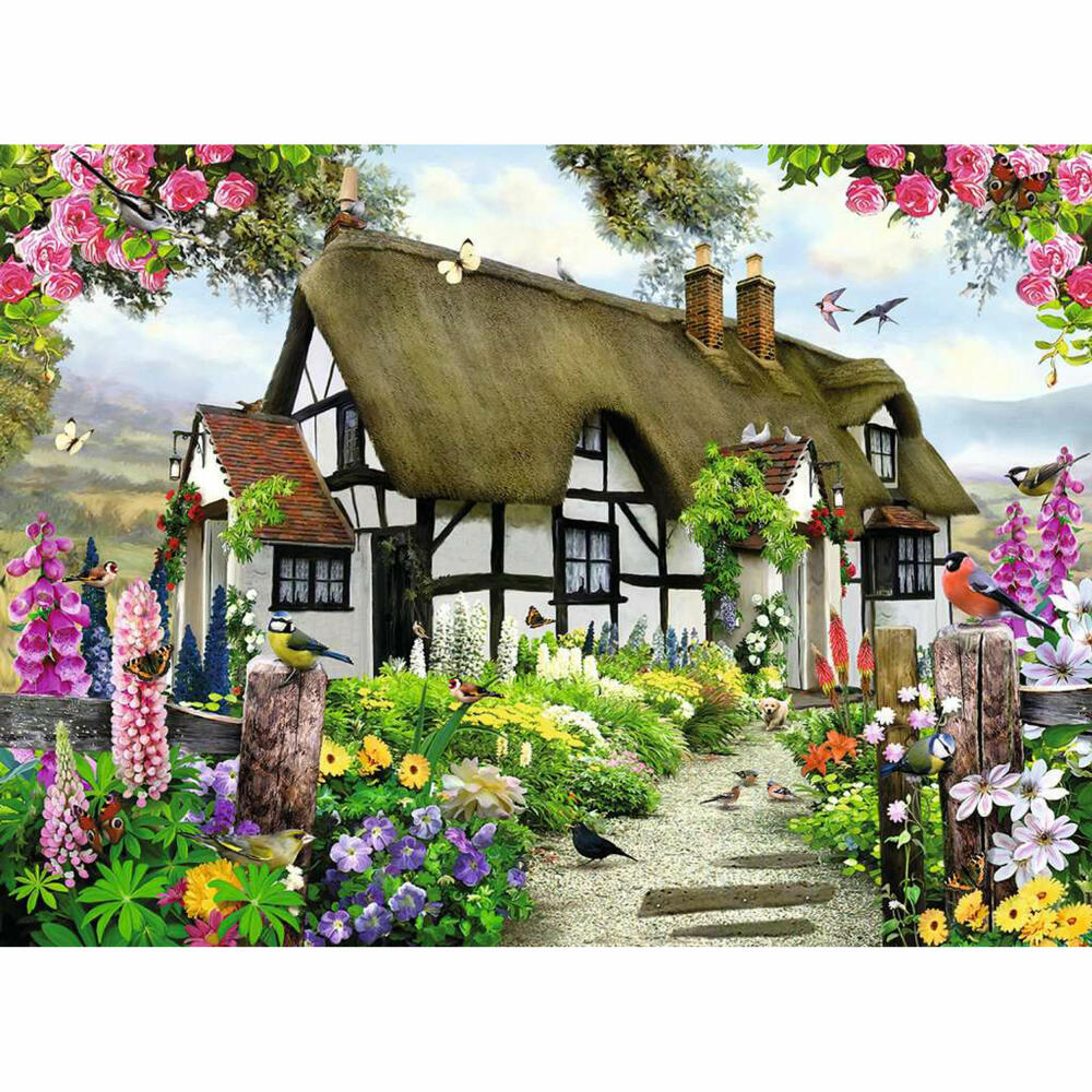 Ravensburger Puzzle Verträumtes Cottage, Erwachsenenpuzzle, 500 Teile, 12000199