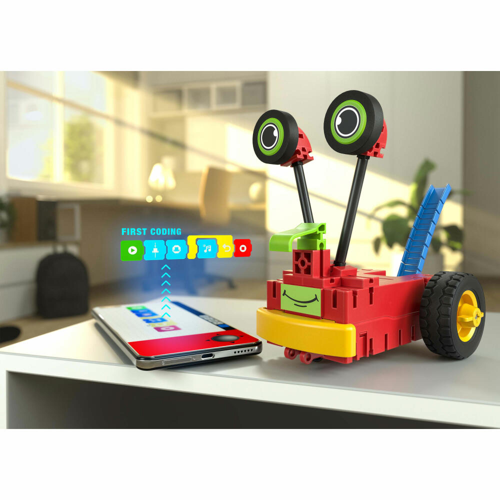 Fischertechnik Early Coding, 25-tlg., Informatik, Roboter, Baukasten, Konstruktionsspielzeug, 559889