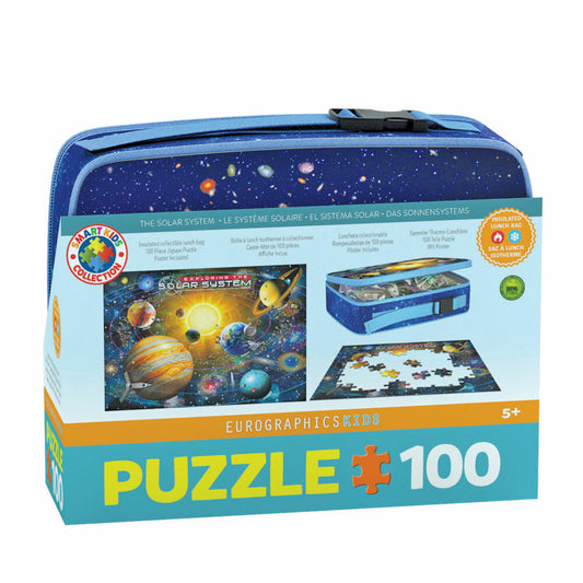 Eurographics Puzzle Solar System with Lunchbox, 100 pieces, 48 x 33 cm, 9100-5486