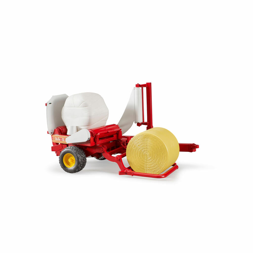 Bruder Agriculture Bale Wrapper with Round Bales, Model Vehicle, Model Vehicle, Toy, Accessories, 02122