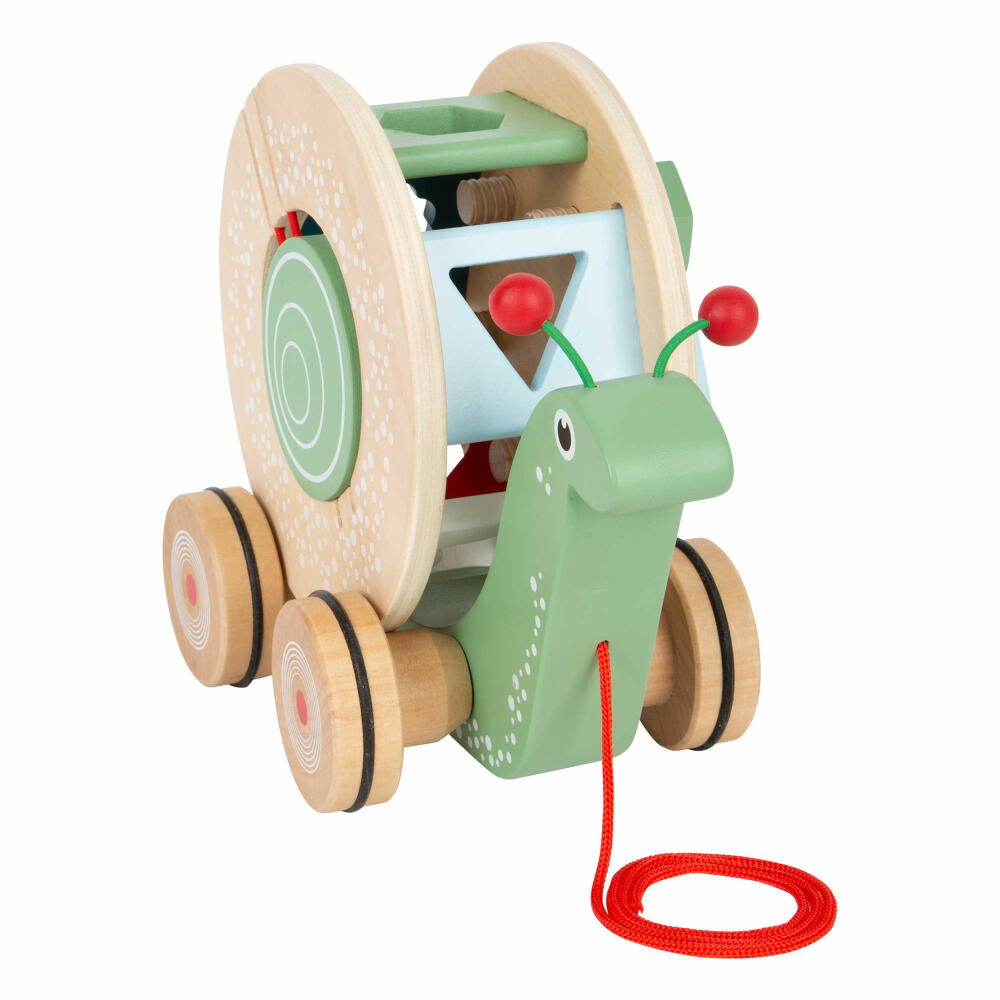 Legler Small Foot Pull-Along Animal Snail, Toy, from 12 months, 11734