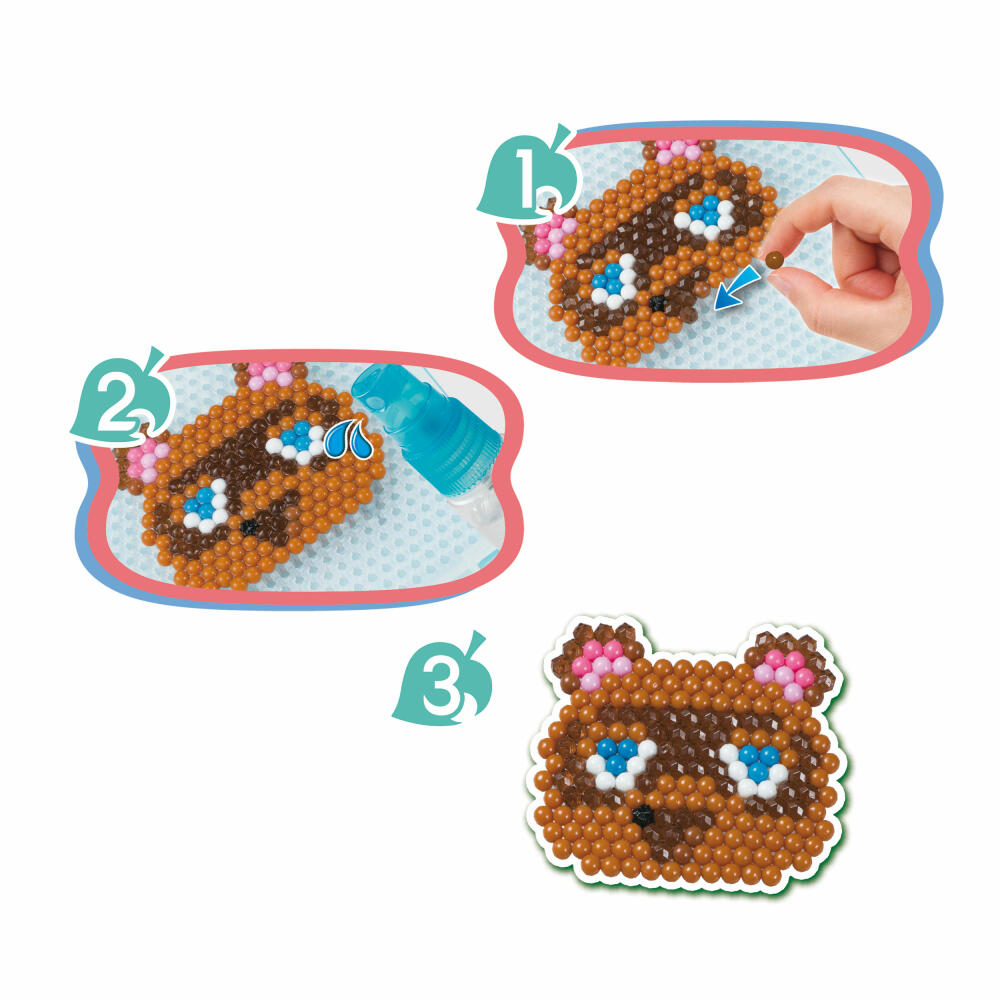 Aquabeads Animal Crossing New Horizons Figure Set, Craft Set License, Crafting, Craft Beads, 800 Beads, 31832