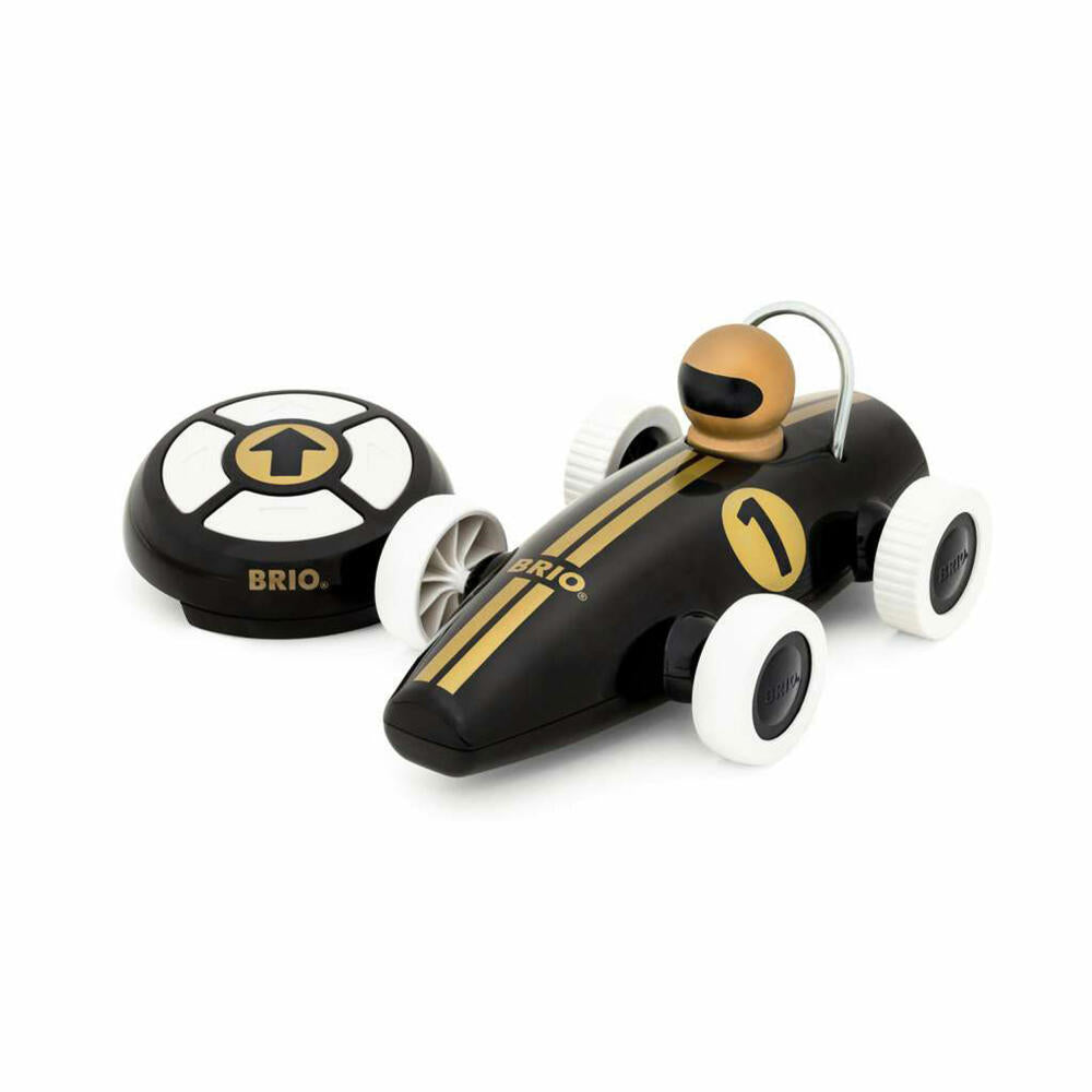 BRIO RC Racing Car Black Gold, with Remote Control, Racing Car, Toy, 63044300