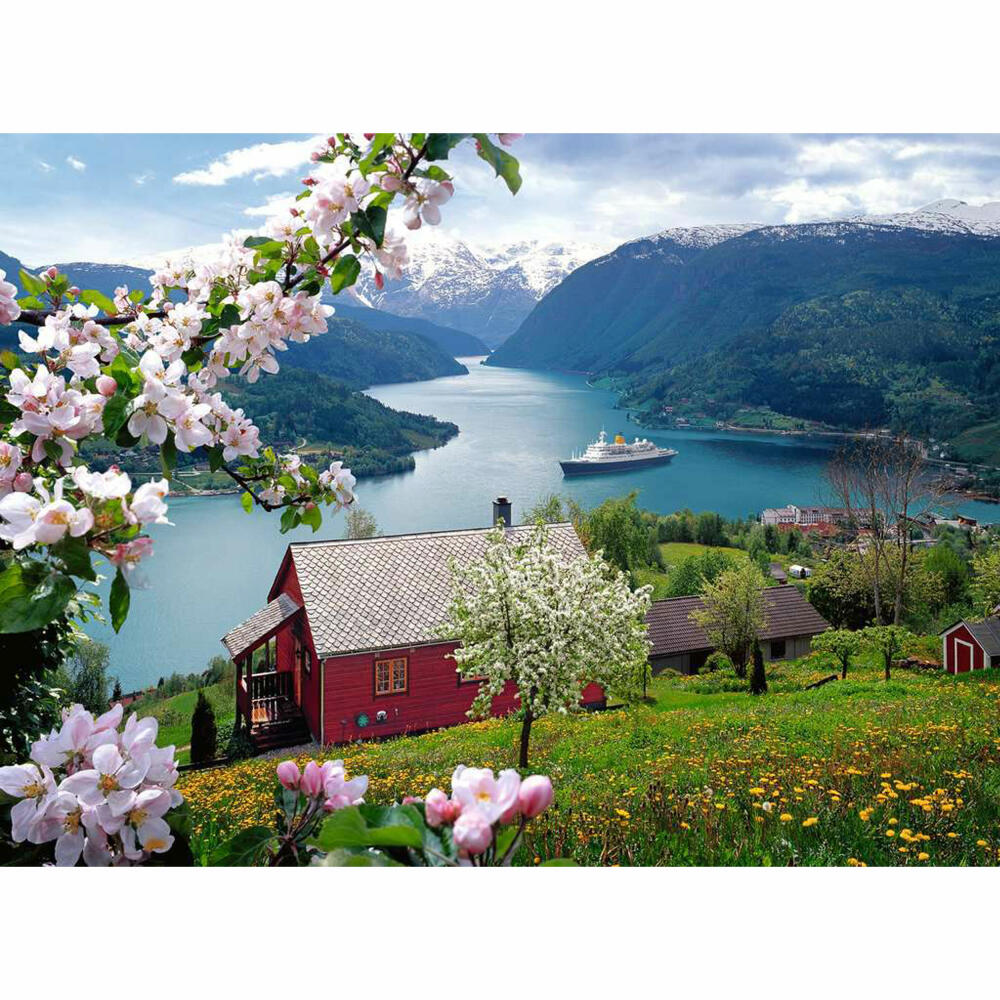 Ravensburger Puzzle Skandinavische Idylle, Erwachsenenpuzzle, 500 Teile, 12000208