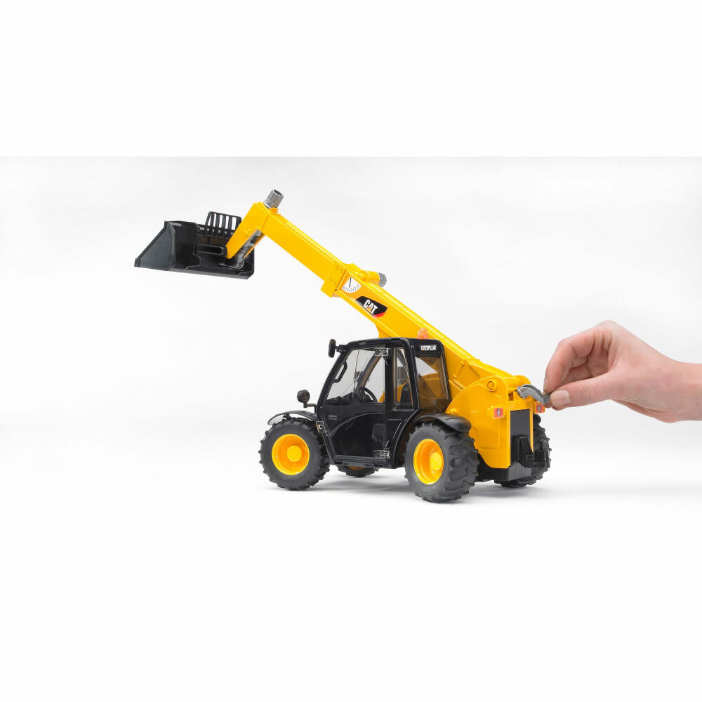 Bruder Construction Vehicles Cat Telescopic Loader, Excavator, Model Vehicle, Model Vehicle, Toy, 02141