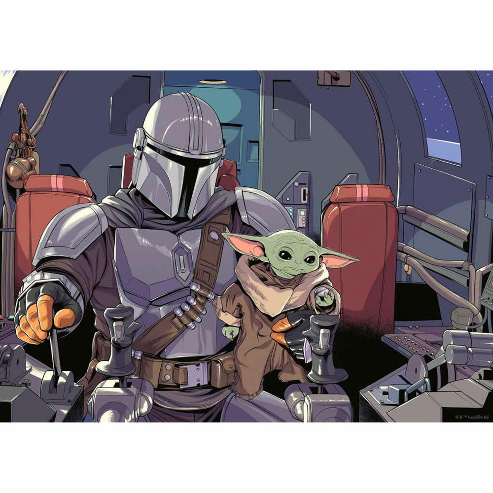 Ravensburger Puzzle The Mandalorian, Erwachsenenpuzzle, 1000 Teile, 12000512