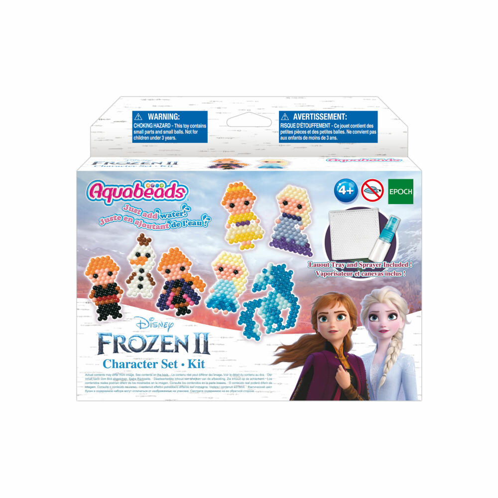 Aquabeads Frozen 2 Figure Set, Disney Princess Craft Sets, Bead Crafts, Pearl, 31370