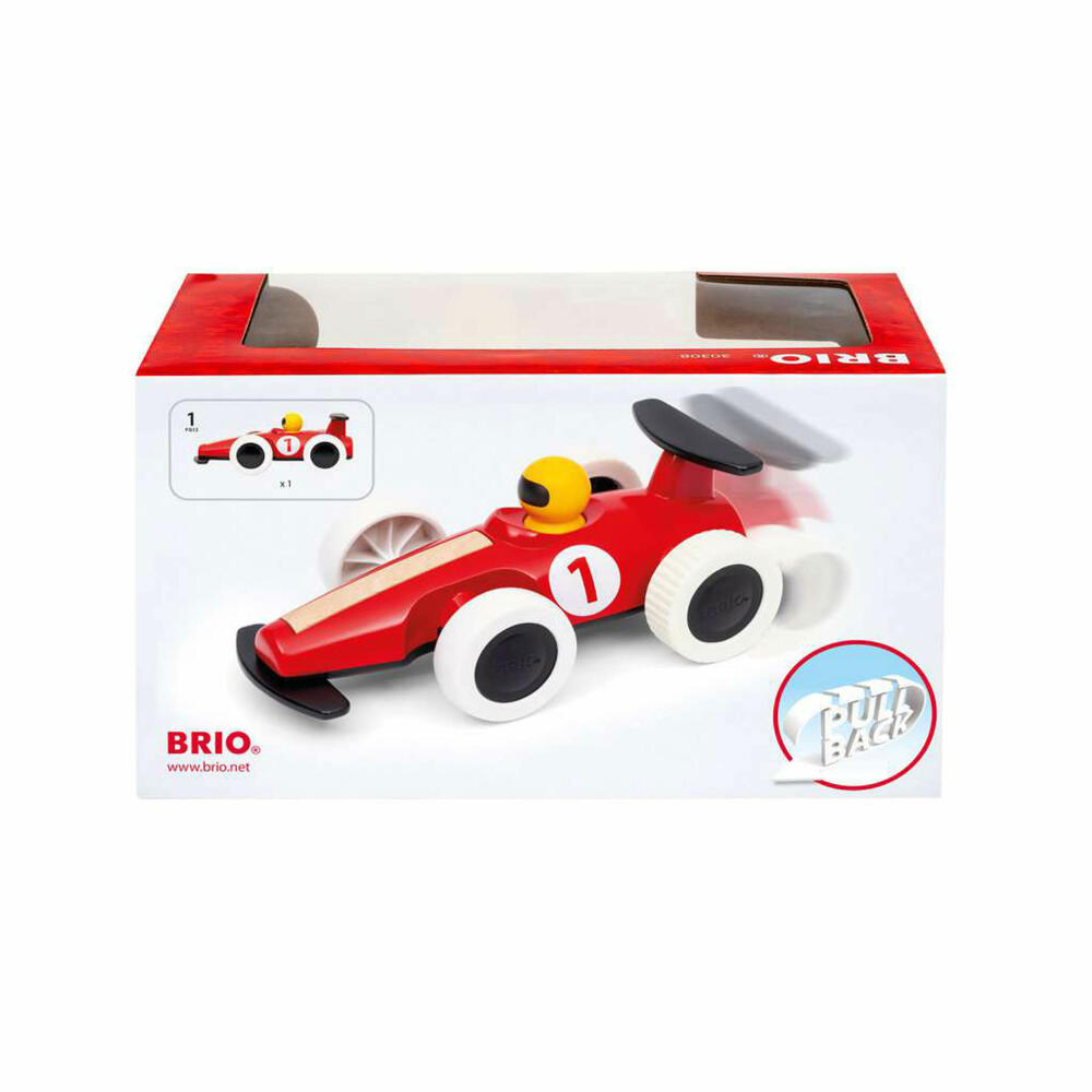 BRIO Großer Rennwagen mit Rückziehmotor, Spielzeugauto, Spielzeug Auto, Kinder, 63030800