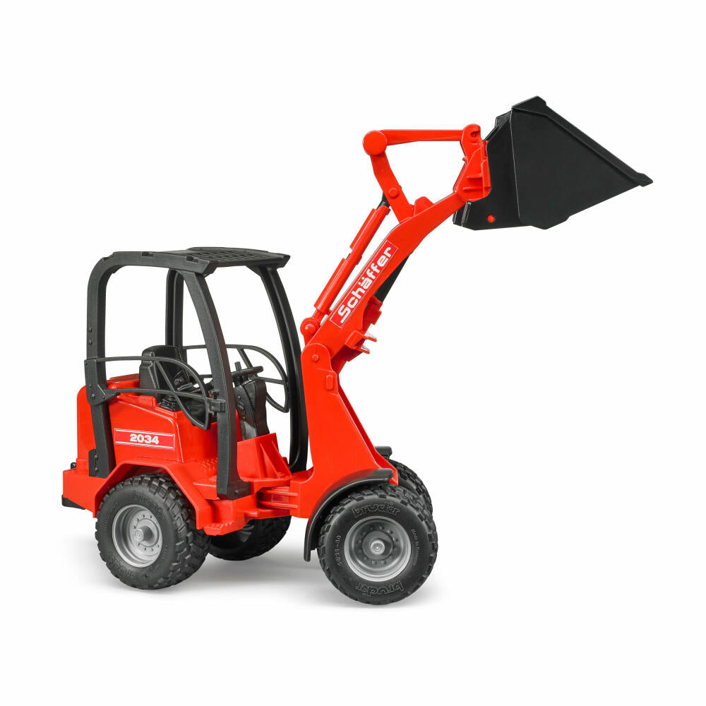 Bruder Agriculture Schäffer Hoflader 2034, Wheel Loader, Model Vehicle, Model Vehicle, Toy, 02190