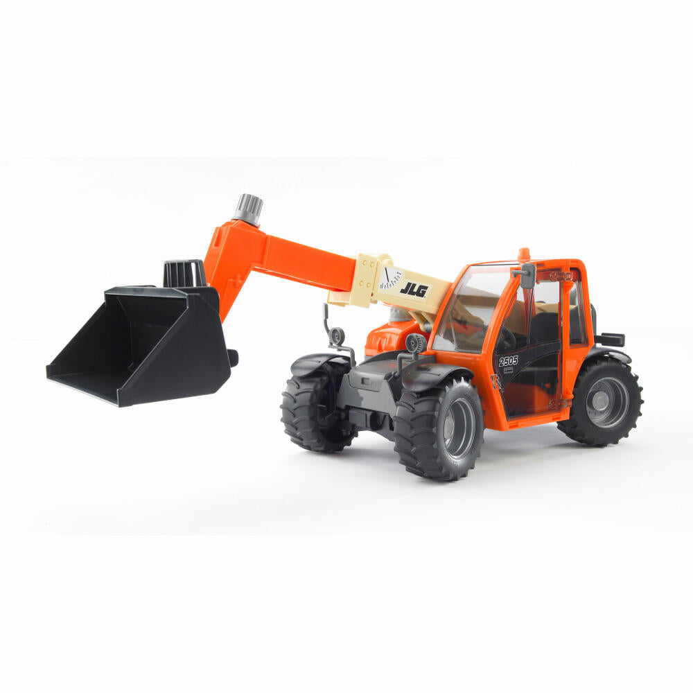 Bruder Construction Vehicles JLG 2505 Telescopic Loader, Excavator, Model Vehicle, Model Vehicle, Toy, 02140