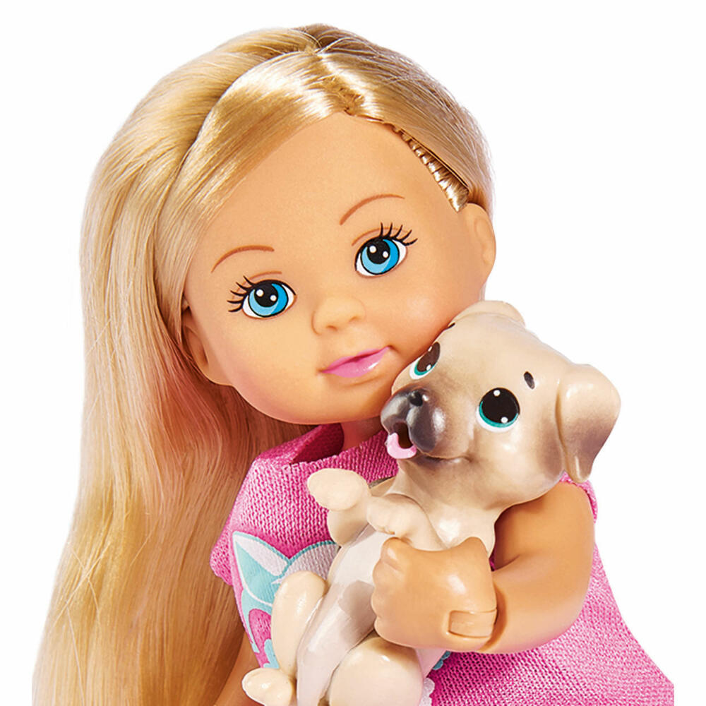 Simba Evi Love Holiday Fun Bicycle Tour, Bicycle, Doll, Puppy, Dog, Toy, 12 cm, 105733273