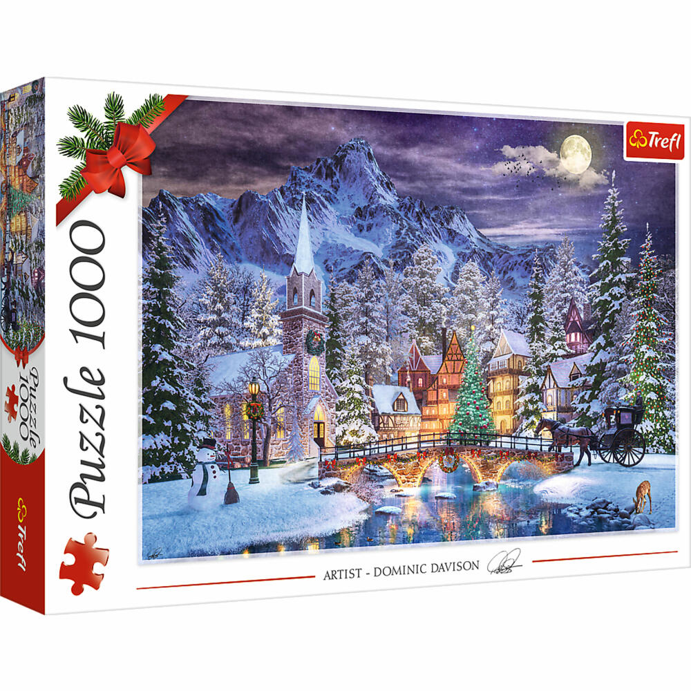 Trefl Puzzle Christmas Atmosphere, Christmas, 1000 pieces, 68.3 x 48 cm, 10629