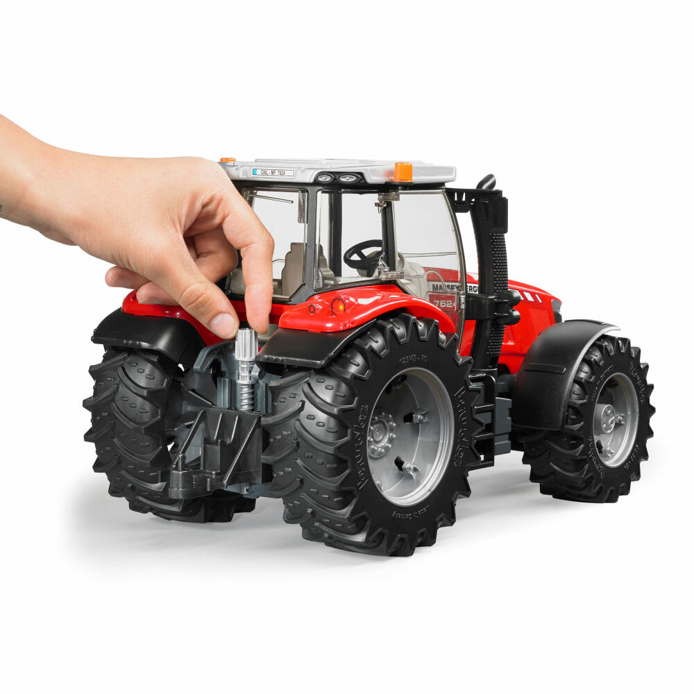 Bruder Agriculture Massey Ferguson 7624, Tractor, Model Vehicle, Model Vehicle, Toy, 03046