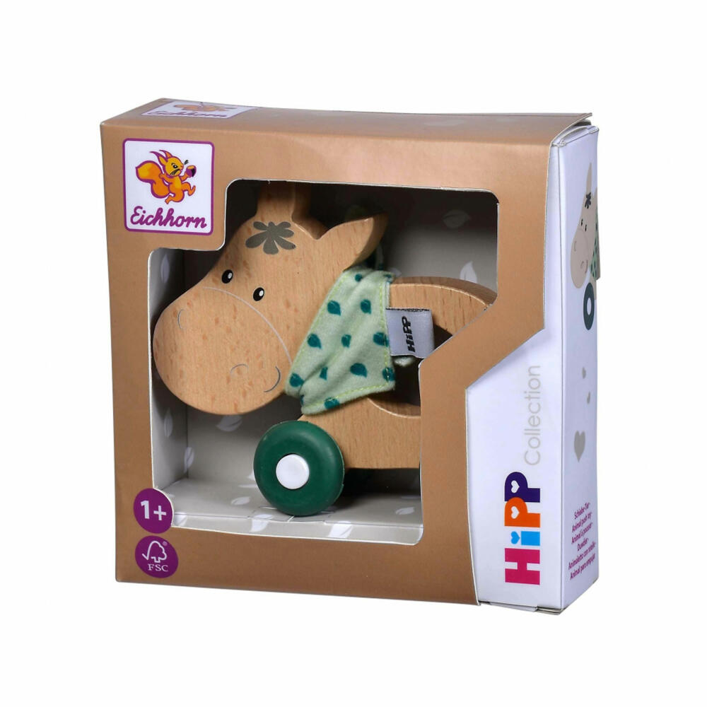 Eichhorn Baby HiPP Push-Donkey, Push-along Animal, Push-along Toy, Toy, 100005867