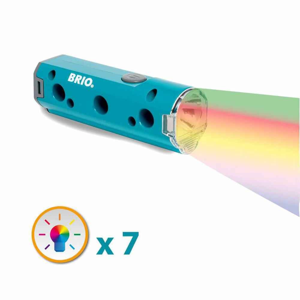 BRIO Builder Taschenlampe, Kinderspielzeug, Lampe, Kinder Spielzeug, ab 3 Jahren, 63460100