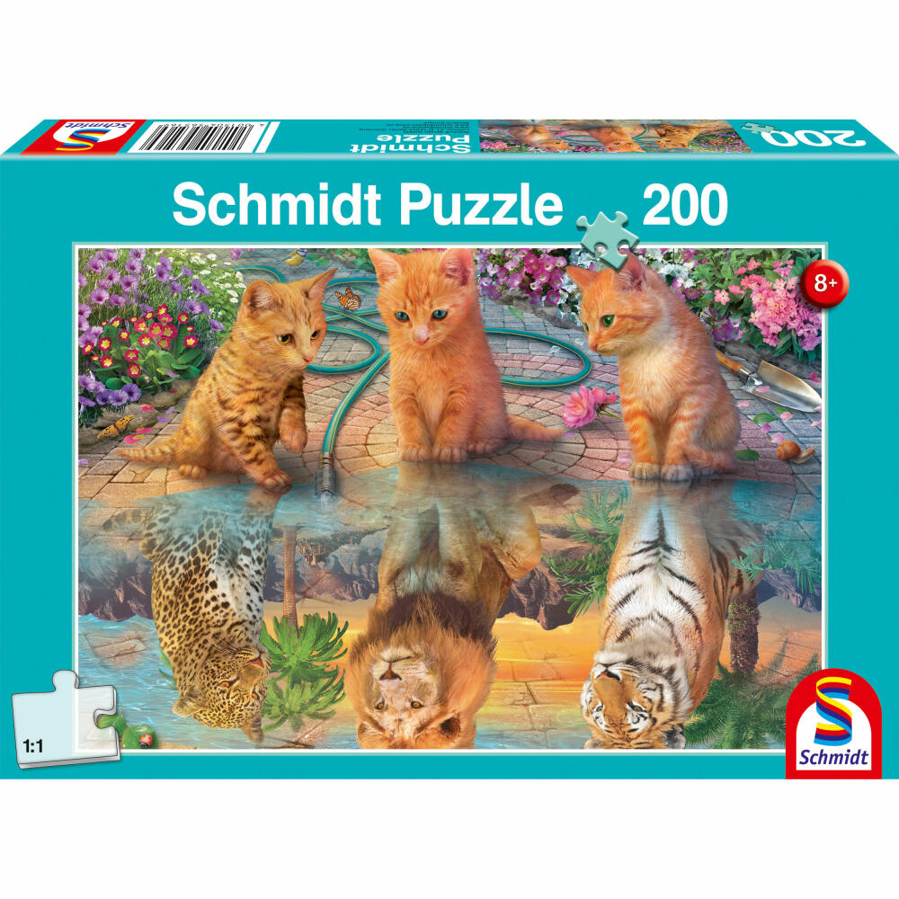 Schmidt Spiele Children's Puzzle Standard When I grow up..., Children's Puzzle, 200 pieces, 56516