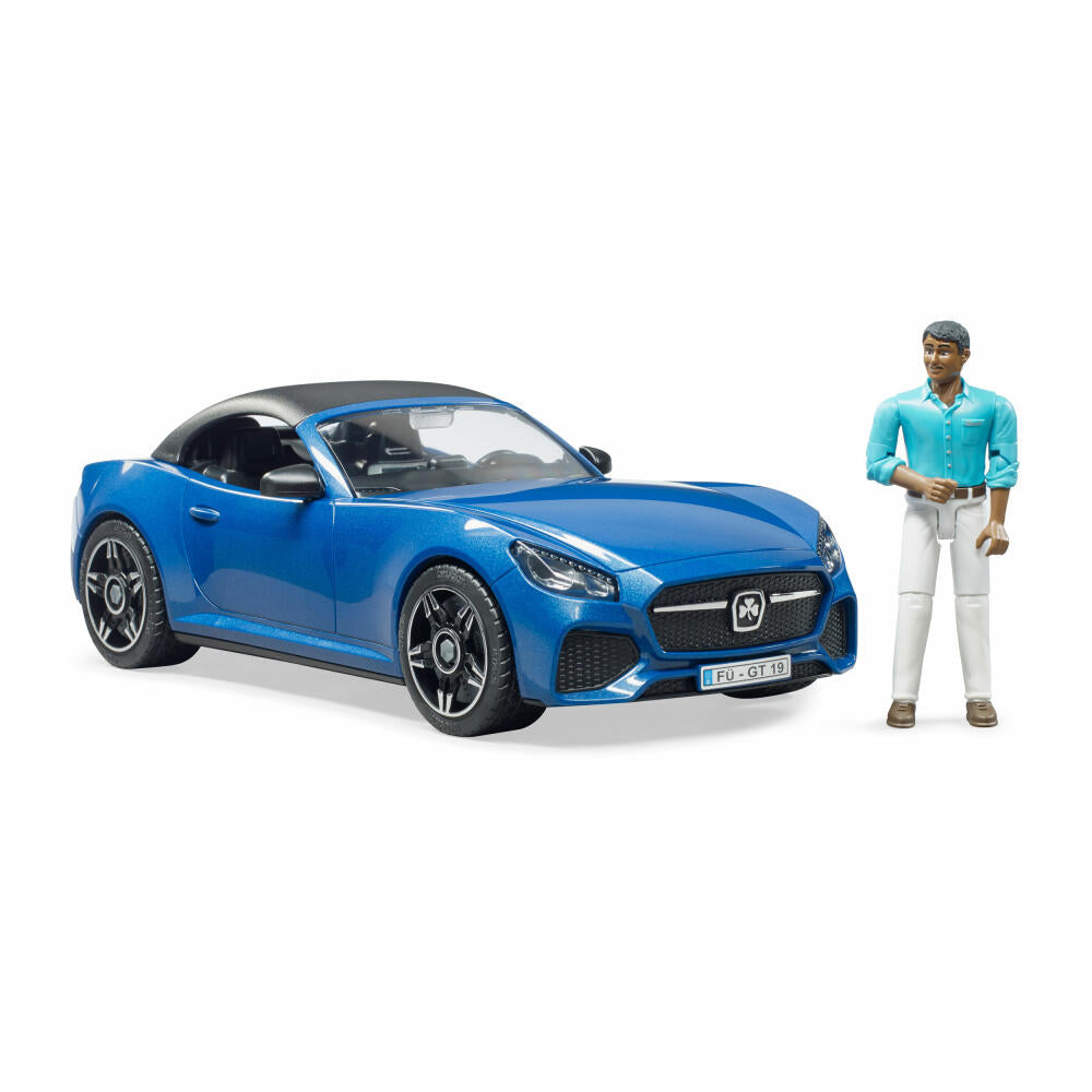 Bruder Leisure Roadster, with driver, model car, model car, vehicle, toy, 03481
