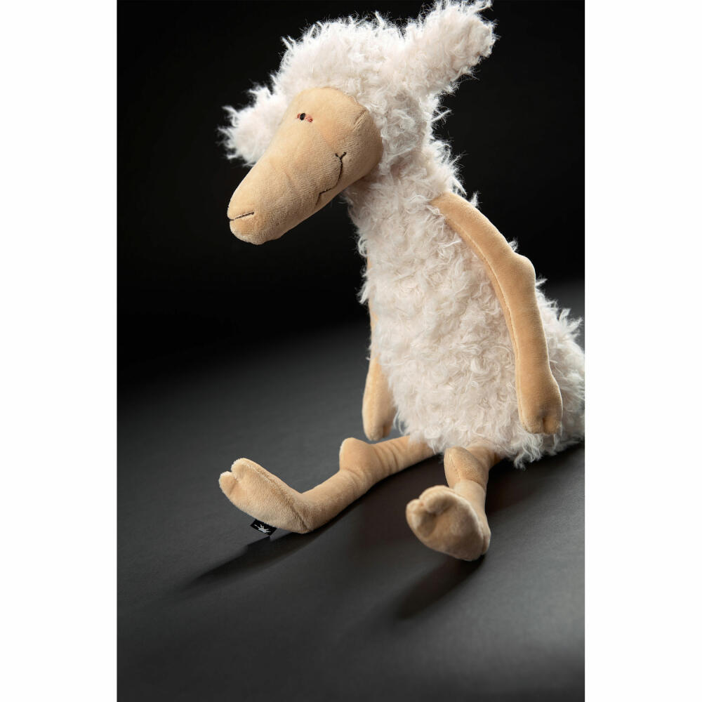 sigikid BEASTS Kuscheltier Schaf Is mir erstrecht schlecht, Plüschtier, Schmusetier, Kuschel Tier, Weiß / Beige, 39618
