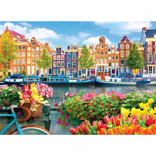 Eurographics Puzzle Amsterdam, Niederlande, Smart Cut, 1000 Teile, 68 x 48 cm, 6000-5865
