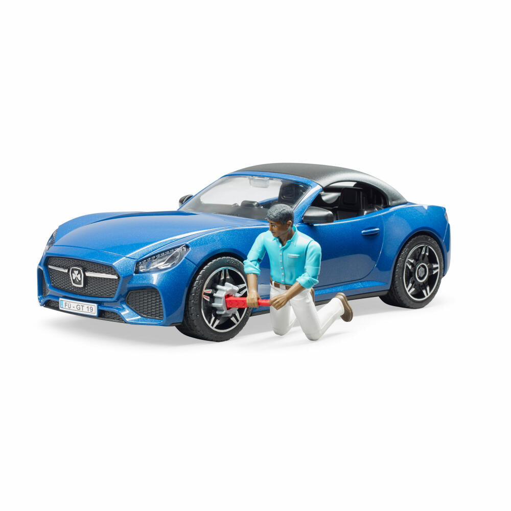 Bruder Leisure Roadster, with driver, model car, model car, vehicle, toy, 03481