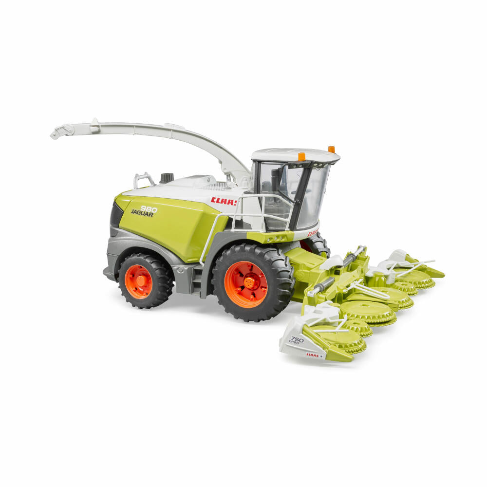 Bruder Agriculture Claas Jaguar 980 Forage Harvester, Harvesting Machine, Model Vehicle, Model Vehicle, Toy, 02134