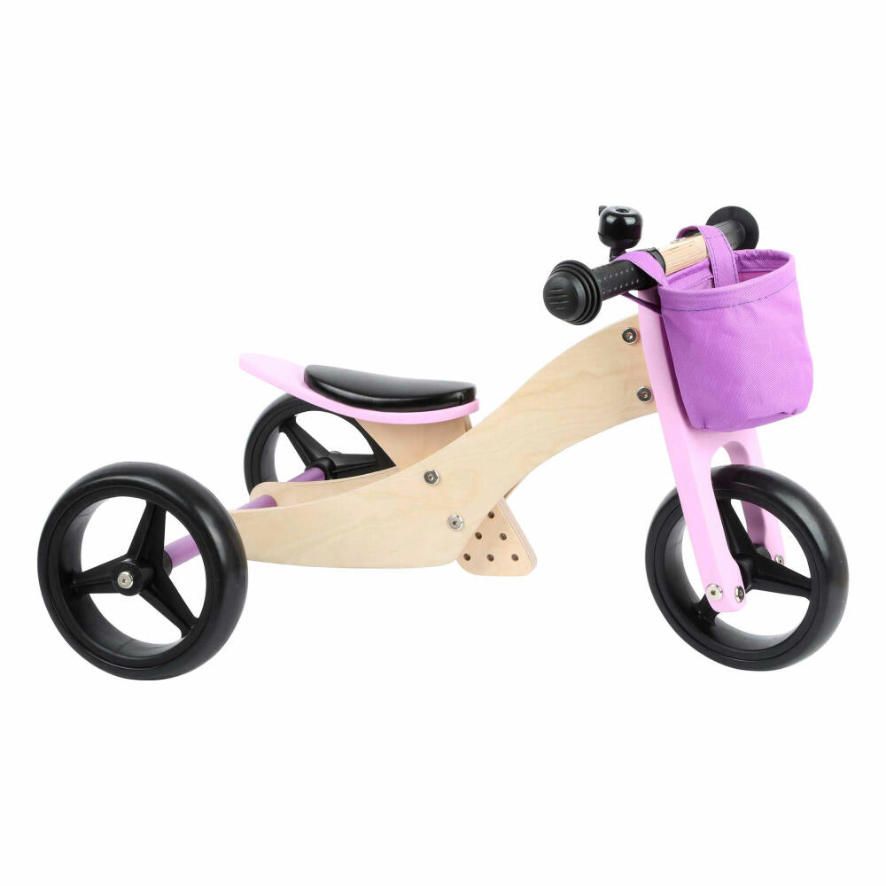 Legler Laufrad-Trike 2 in 1 Rosa, Spielzeug, ab 12 Monate, 11612