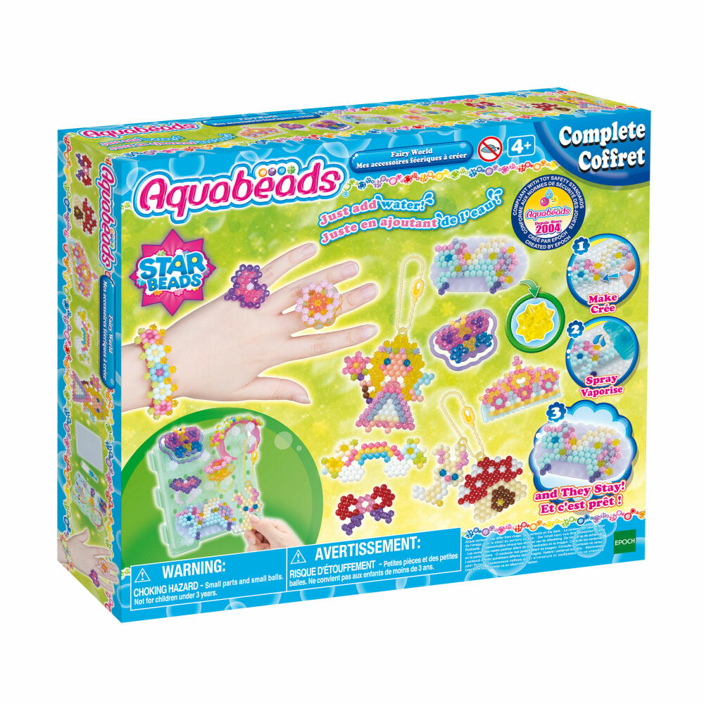 Aquabeads Märchenwelt, Bastelperlen, Schmuck, Schlüsselanhänger, Bastelset, Basteln, Perlen, Kinder, 31766