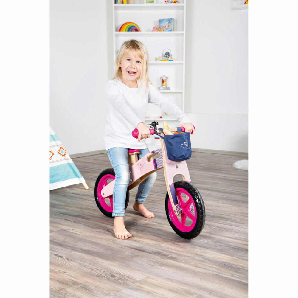 Legler Small Foot balance bike pink hummingbird, toy, from 3 years, 11613
