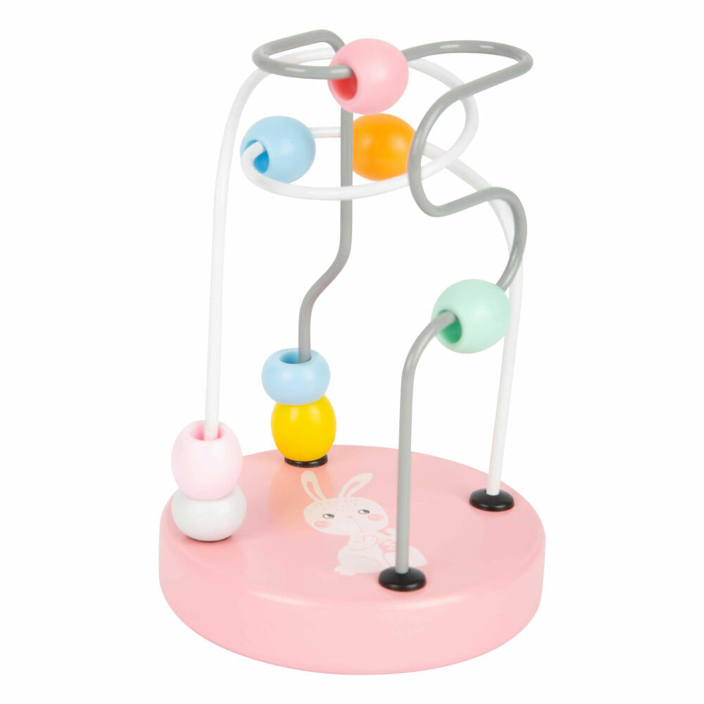 Legler Small Foot Motorikschleife Hase Pastell, Spielzeug, ab 12 Monate, 11762