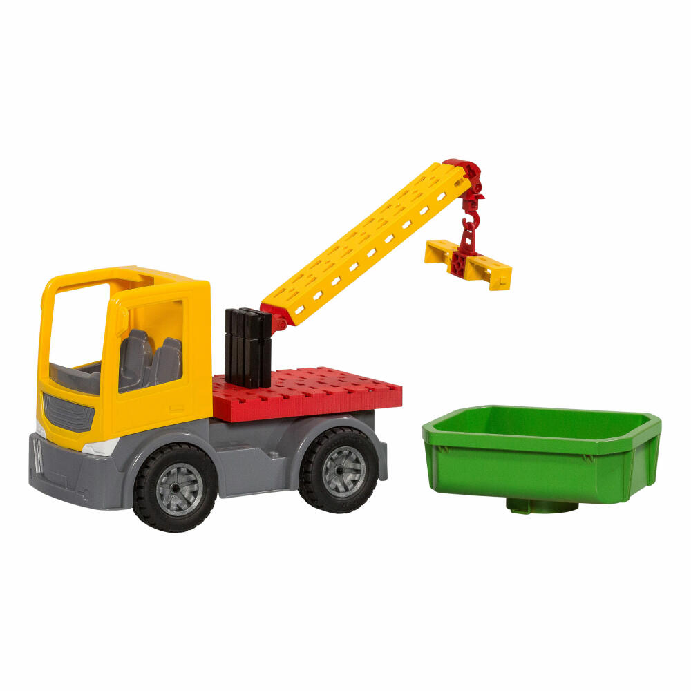 fischertechnik Junior Easy Start S, Baukasten, Bau Konstruktionsspielzeug für Kinder, 30 Teile, 2 Modelle, ab 3 Jahren, 548902