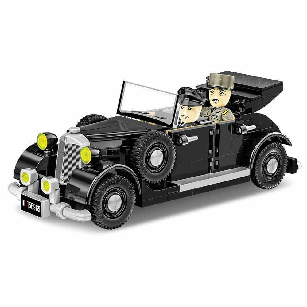 COBI building block set De Gaulle's Horch830BL, World War 2 Historical Collection, car, building blocks, 244 pieces, 2261