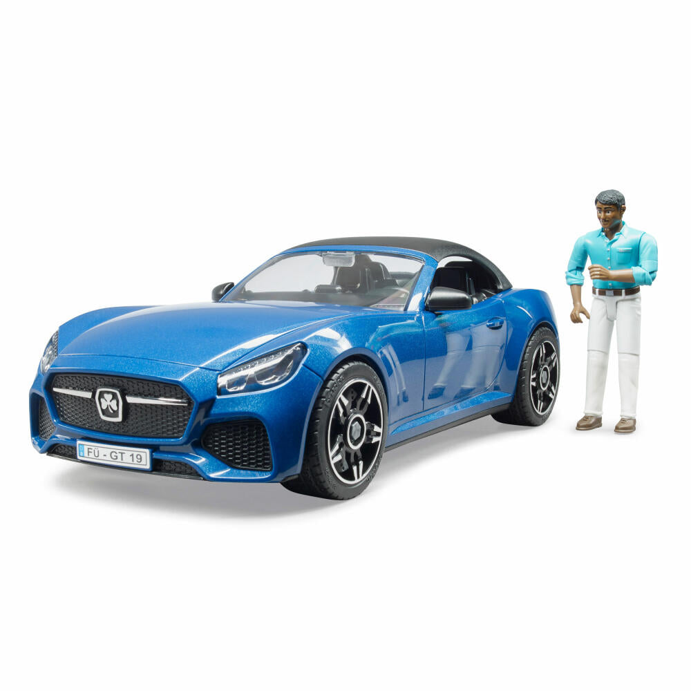 Bruder Leisure Roadster, with driver, model car, model car, vehicle, toy, 03481