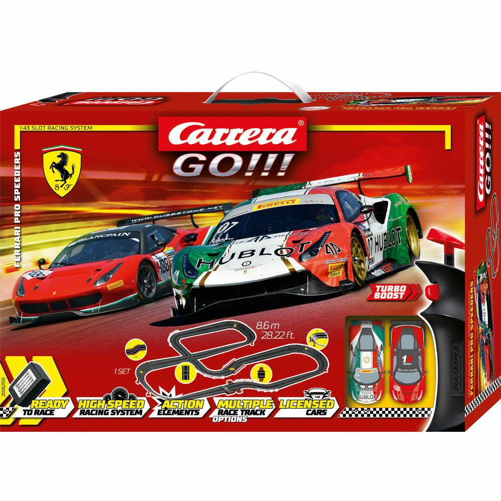 Carrera Ferrari Pro Speeders Race Track, Car, Racing Car, Race Track, GO Sets, 20062551