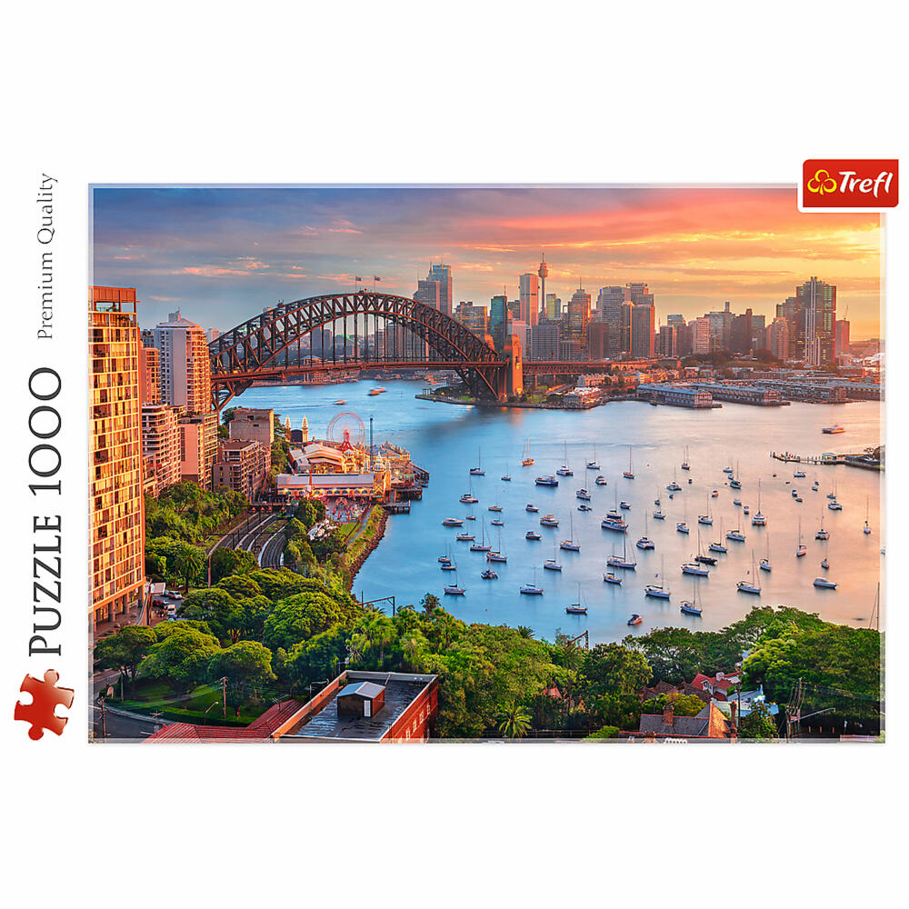 Trefl Puzzle Sydney, Australia, 1000 pieces, 68.3 x 48 cm, 10743